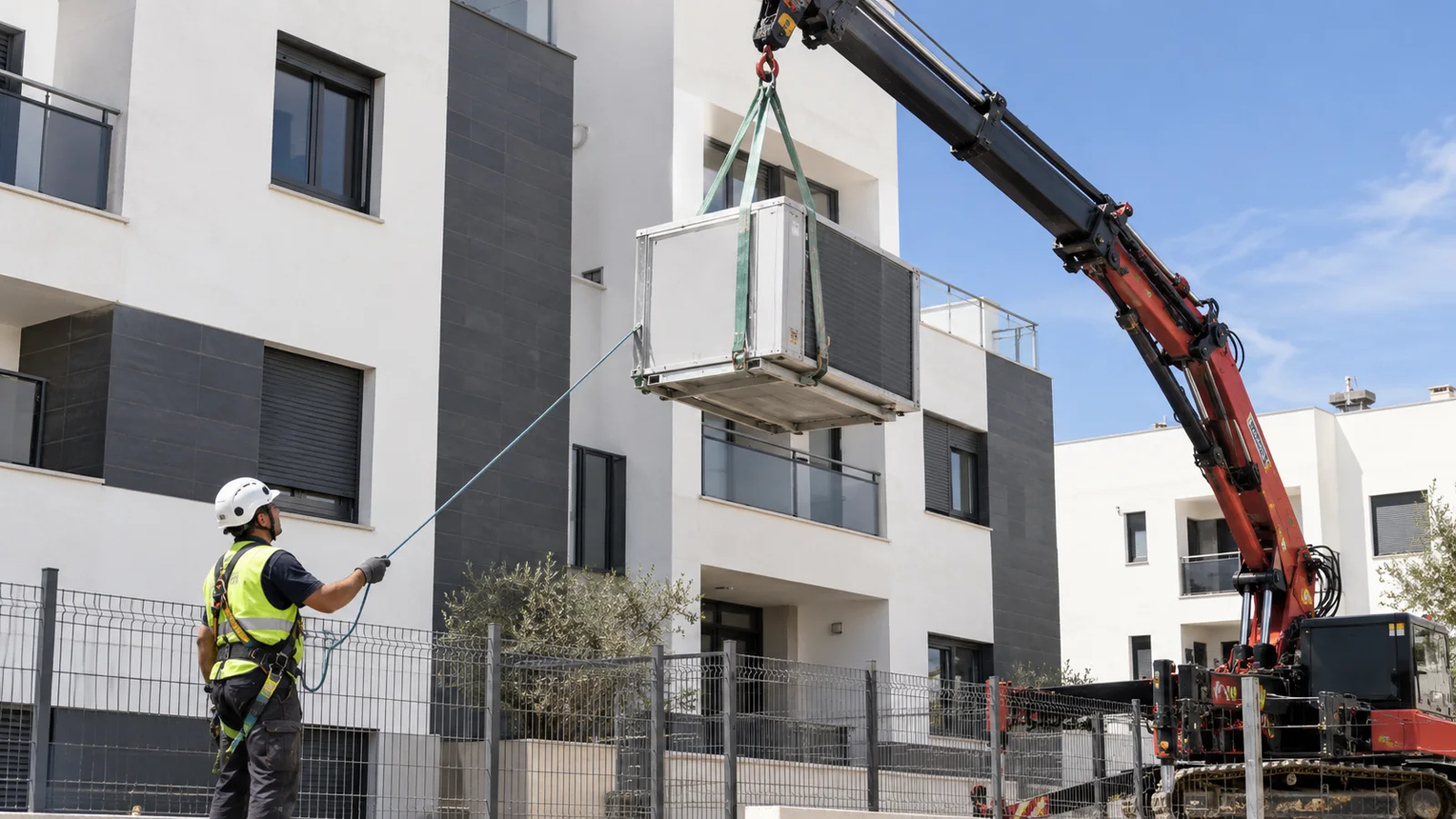 Movimiento de cargas y apoyo al izado en Mataró